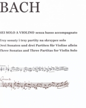Sei Solo A Violino Johann Sebastian Bach - Praca zbiorowa