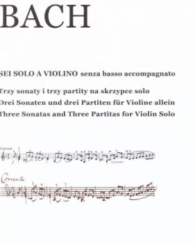Sei Solo A Violino Johann Sebastian Bach - Opracowanie zbiorowe