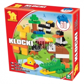 DROMADER Klocki maluszka 60 EL. (00636)