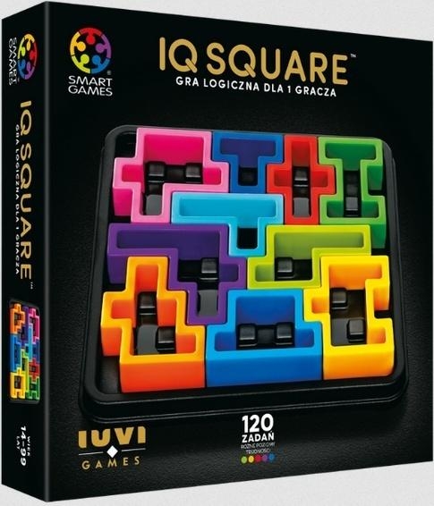 <img src='https://webimage.pl/pics/368/8/d5906700248368.jpg' style='height:440px' /> Smart Games IQ Square Deluxe (PL) IUVI Games