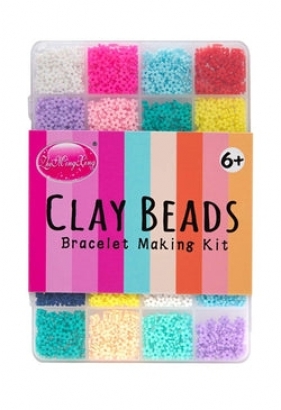 Kolorowy zestaw koralików do tworzenia biżuterii (128368)