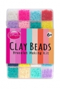 Kolorowy zestaw koralików do tworzenia biżuterii (128368)