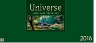 Kalendarz Biurkowy Pioziomy Universe Zielony mostek 2016