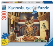 Ravensburger, Puzzle 300: Kolacja w pojedynkę (16936)