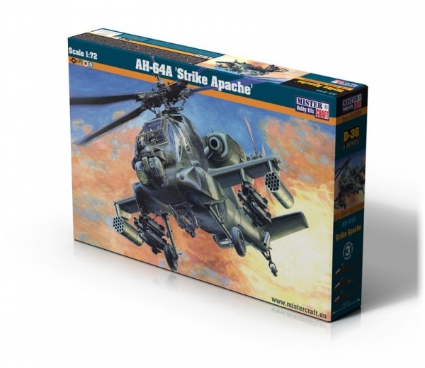 Model plastikowy AH-64A Strike Apache (D-36)