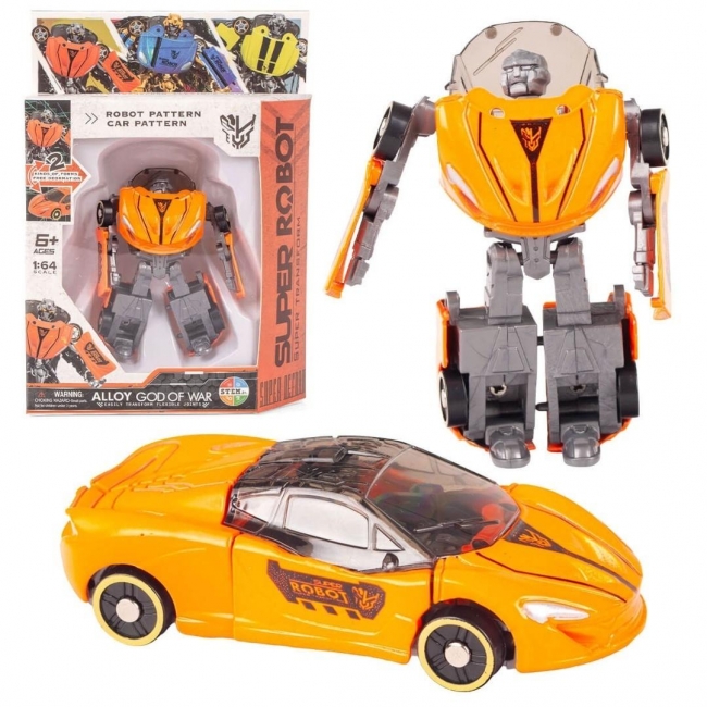 Robot transformujący samochód sportowy 2w1 MIX