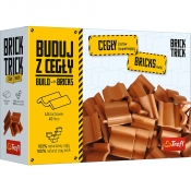 Brick Trick - Buduj z cegły, dachówki, 40 sztuk (61036)