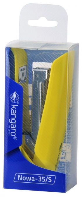 Zszywacz Kangaro Nowa-35/S żółty