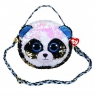 Cekinowa torba na ramię - Panda