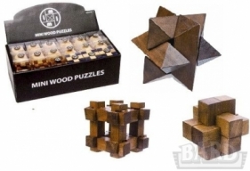 Mini wooden puzzle - łamigłówka drewniana (1369)
