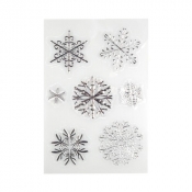 Płatki śniegu - naklejki (NR136)