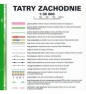 Tatry Zachodnie polskie i słowackie, 1:30 000 - mapa turystyczna - Opracowanie zbiorowe