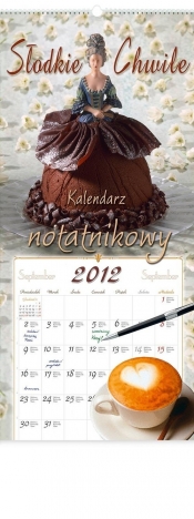 Kalendarz 2012 WN03 Słodkie chwile kal notatni