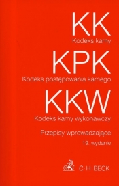 Kodeks karny kodeks postępowania karnego kodeks karny wykonawczy - Opracowanie zbiorowe