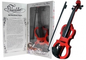 Skrzypce Violin smyczek na baterie Światło Dźwięk