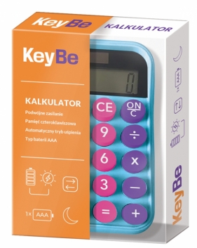 Kalkulator rozmiar M KeyBe by Astra Neon Line 2
