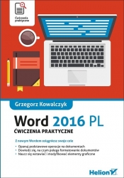Word 2016 PL. Ćwiczenia praktyczne - Kowalczyk Grzegorz