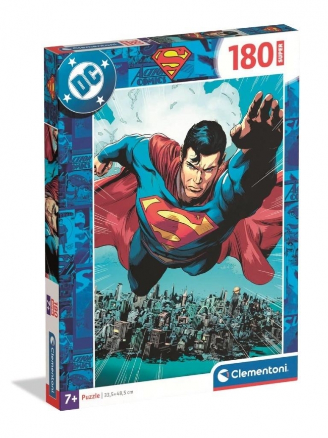 <img src='https://webimage.pl/pics/369/8/d8005125298013.jpg' style='height:440px' /> Puzzle Super 180 Superman
