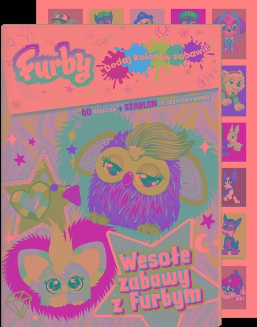 <img src='https://webimage.pl/pics/370/0/d54093B.jpg' style='height:440px' /> Furby. Dodaj kolorów zabawie. Wesołe zabawy z Furbym