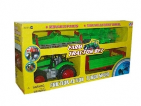 Zestaw Traktor z przyczepką 76 cm
