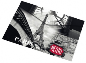Paris koperta na napę z nadrukiem A4 pp