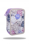 Coolpack, Piórnik potrójny z wyposażeniem Jumper 3 - Pastel Hearts (F067833)