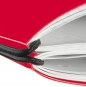 Notatnik my.book Flex A4/2x40k linia, kratka - czerwony (11361433)