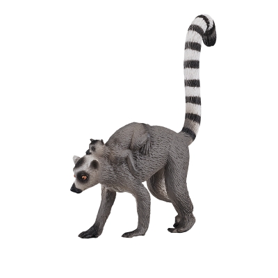 Figurka Lemur z młodym