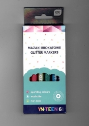 Mazaki brokatowe 6 kolorów Yn Teen