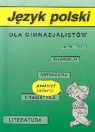 Język polski dla gimnazjalistów