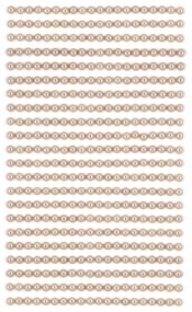 Perełki samoprzylepne 4 mm, 440 szt. beige (GRPE-023)