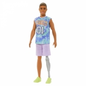 Barbie Fashionistas Ken Sportowy strój z protezą nogi (HJT11)