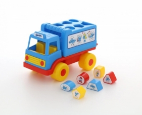 Sorter kształtów Ciężarówka z klockami Smerfy (64370)
