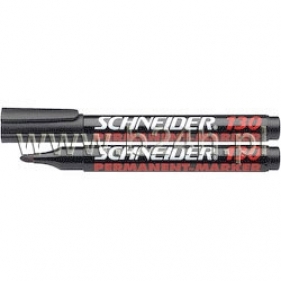 Marker permanentny Schneider Maxx 130, okrągły, 1-3 mm,czarny SR113001