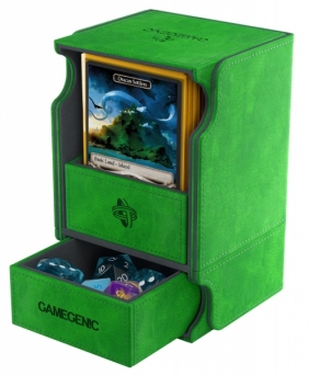 Ekskluzywne pudełko Watchtower Convertible na 100+ kart - Zielone (07370)