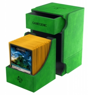 Ekskluzywne pudełko Watchtower Convertible na 100+ kart - Zielone (07370)