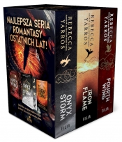 Pakiet: Fourth Wing. Czwarte Skrzydło. Edycja specjalna / Iron Flame. Żelazny płomień / Onyx Storm. - Rebecca Yarros