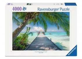 Ravensburger, Puzzle Wymarzona plaża na Malediwach - 4000 el.