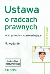 Ustawa o radcach prawnych - <br />