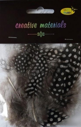 Pióra perliczek 10-15 cm 15szt