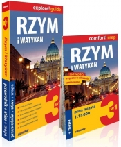 Rzym i Watykan 3w1 Przewodnik+atlas+mapa