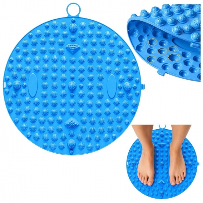 <img src='https://webimage.pl/pics/371/0/d5907990200371.jpg' style='height:440px' /> Mata do akupresury stóp z wypustkami 33cm