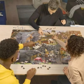 Ravensburger, Puzzle 3000: Zwierzęta Afryki (17037)