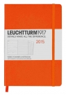 Kalendarz 2015 z notatnikiem Medium Leuchtturm1917 tygodniowy pomarańczowy