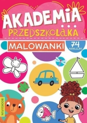 Akademia przedszkolaka. Malowanki - Opracowanie zbiorowe