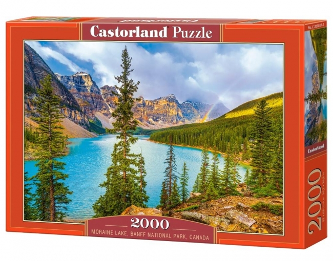 <img src='https://webimage.pl/pics/371/1/d5904438201037.jpg' style='height:440px' /> Puzzle 2000 Moraine Lake Banff National Park