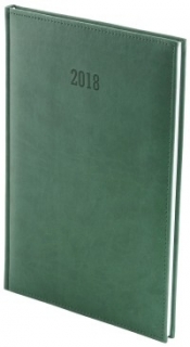 Kalendarz A4 tygodniowy Vivella zielony 2018