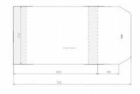 Okładka regulowana 250x450mm (50szt)