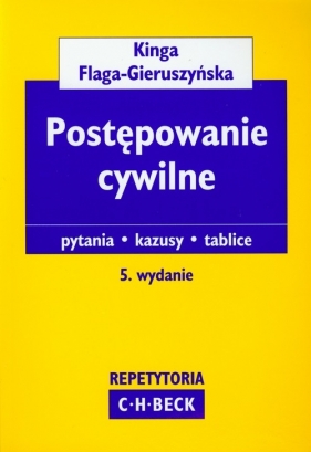 Postępowanie cywilne - Flaga Gieruszyńska Kinga