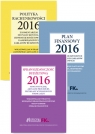 Polityka rachunkowości 2016 / Plan finansowy 2016 / Sprawozdawczość